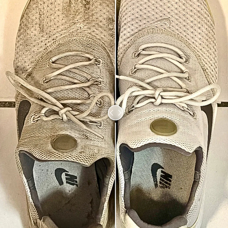 Des chaussures propres en un seul lavage